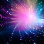 a brightly lit room filled with lots of lights